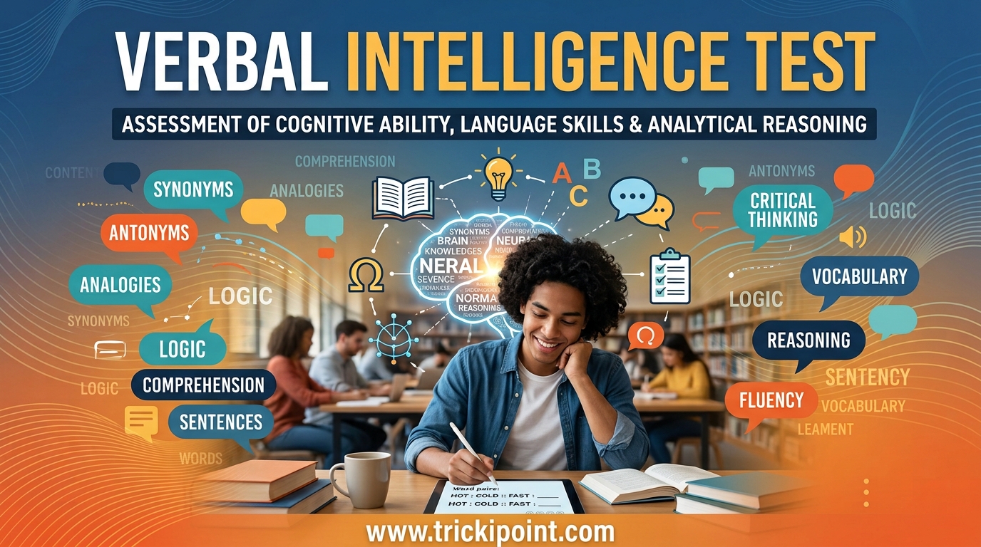 Verbal Intelligence Test MCQs